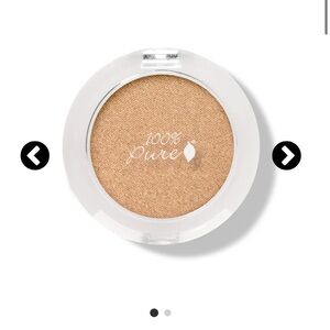 100% Pure fruit, pigmented eyeshadow gilded